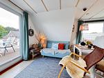 Wohnbereich mit Schlafcouch, TV, Wlan (Glasfaser) - Nordlicht - Top-Hundeurlaub