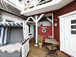 Eingangsbereich zur Ferienwohnung Ankerplatz No. 8 - Ankerplatz No. 8 - Top-Hundeurlaub
