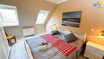 Schlafzimmer - Ferienwohnung Boddenblick - Top-Hundeurlaub