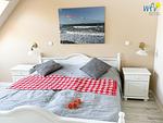 Schlafzimmer - Ferienwohnung Boddenblick - Top-Hundeurlaub