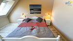 Schlafzimmer - Ferienwohnung Boddenblick - Top-Hundeurlaub