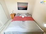 Schlafzimmer - Ferienwohnung Boddenblick - Top-Hundeurlaub