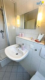 Badezimmer - Ferienwohnung Boddenblick - Top-Hundeurlaub