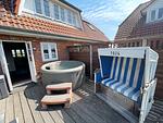 Terrasse - Ferienhaus Dat groote Diekhuus Rodenäs - Top-Hundeurlaub