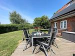 Terrasse - Ferienhaus Dat groote Diekhuus Rodenäs - Top-Hundeurlaub