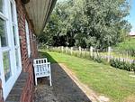 Garten - Ferienhaus Dat groote Diekhuus Rodenäs - Top-Hundeurlaub