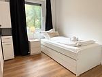 Schlafzimmer - FeWo 1 - Top-Hundeurlaub