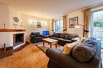 Wohnzimmer - Haus Achtern - Top-Hundeurlaub