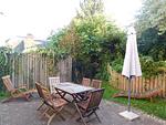 Terrasse - Haus Achtern - Top-Hundeurlaub