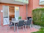 Terrasse - FeWo Strandkörbchen Nr.3 - Schillig - Top-Hundeurlaub