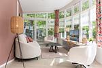 Wohnzimmer - Stadtpavillon Mühlenau - Top-Hundeurlaub