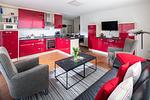 Wohnzimmer - Wohnung 02 - Top-Hundeurlaub