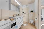 Badezimmer - Ferienhaus Lagunenblick 44 Marina Wendtorf - Top-Hundeurlaub