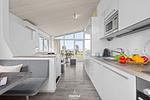 Küche / Küchenzeile - Ferienhaus Lagunenblick 44 Marina Wendtorf - Top-Hundeurlaub