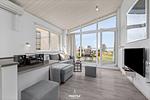 Wohnzimmer - Ferienhaus Lagunenblick 44 Marina Wendtorf - Top-Hundeurlaub