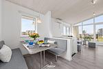 Küche / Küchenzeile - Ferienhaus Lagunenblick 44 Marina Wendtorf - Top-Hundeurlaub