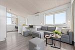 Wohnzimmer - Ferienhaus Lagunenblick 44 Marina Wendtorf - Top-Hundeurlaub