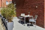 Terrasse - Haus Amelie - Ferienwohnung Lütje Amelie - Top-Hundeurlaub