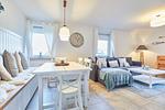 Wohnzimmer - Ferienwohnung Meerweh - Top-Hundeurlaub