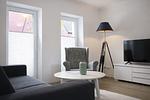 Wohnzimmer - Neustadt i.H. Fairschlafen am Hafen - Top-Hundeurlaub