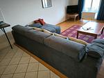 Wohnzimmer - Haus Strandeck 09 - Top-Hundeurlaub