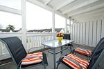 Balkon - Haus Strandeck 09 - Top-Hundeurlaub