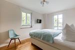 Helles Schlafzimmer mit modernem Design - OstseeSchnäpel - Top-Hundeurlaub