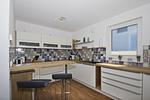 Küche / Küchenzeile - Haus: Terrasse, Garten, Sauna - Top-Hundeurlaub