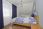 Schlafzimmer - Haus: Terrasse, Garten, Sauna - Top-Hundeurlaub