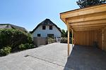 Fassade / Eingang - Ferienhaus SPO-Glück - Top-Hundeurlaub