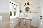 Badezimmer - Ferienhaus SPO-Glück - Top-Hundeurlaub