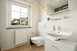 Ferienhaus Landhus Alt Schwerin Badezimmer - Landhus - Top-Hundeurlaub