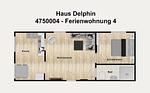 Grundriss - Suite 4 - Top-Hundeurlaub