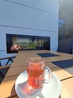 Chalet Land in Sicht mit Zaun Haus Nr. 81 - Top-Hundeurlaub