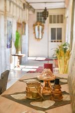 Der Hauptflur der Ferienwohnung Prinz Eugen und Salome - FeWo Prinz Eugen & Salome Schloss Weitersroda - Top-Hundeurlaub