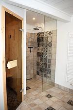 Badezimmer - Ferienhaus Nele Emmelsbüll-Horsbüll - Top-Hundeurlaub