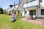 Terrasse - FeWo13-4: strandnah,Terrasse,Sauna,Pool - Top-Hundeurlaub