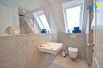 Badezimmer - Ferienwohnung Inseltraum - Top-Hundeurlaub