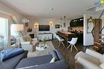 Wohnzimmer - Ferienwohnung Karin's Nest - Top-Hundeurlaub