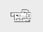Grundriss - Ferienwohnung mit Meerblick, 2 Schlafzimmern und Balkon (SV/714) - Top-Hundeurlaub