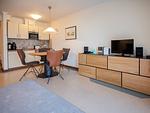 Küche / Küchenzeile - 1-Raum-Ferienwohnung mit Meerblick und Balkon (SV/763) - Top-Hundeurlaub
