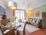 Wohnzimmer - Ferienwohnung mit Meerblick, 1 Schlafzimmer und Balkon (SV/769) - Top-Hundeurlaub