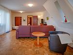 Wohnzimmer - Ferienwohnung mit Meerblick, 2 Schlafzimmern und Balkon (SV/713) - Top-Hundeurlaub