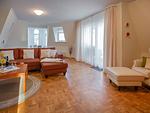 Wohnzimmer - Ferienwohnung mit Meerblick, 2 Schlafzimmern und Balkon (SV/713) - Top-Hundeurlaub