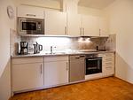 Küche / Küchenzeile - Ferienwohnung mit Meerblick, 2 Schlafzimmern und Balkon (SV/713) - Top-Hundeurlaub