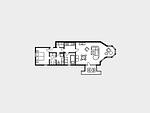 Grundriss - Ferienwohnung mit Meerblick, 2 Schlafzimmern und Balkon (SV/713) - Top-Hundeurlaub