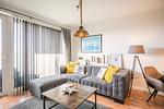 Seewärts Wohnen, Whg. 1.5 Wohnzimmer - Ferienwohnung Seewärts Wohnen, Whg. 1.5 - Top-Hundeurlaub