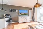Seewärts Wohnen, Whg. 1.5 Wohnzimmer - Ferienwohnung Seewärts Wohnen, Whg. 1.5 - Top-Hundeurlaub
