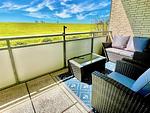 Seewärts Wohnen, Whg. 15, Balkon - Ferienwohnung Seewärts Wohnen, Whg. 1.5 - Top-Hundeurlaub