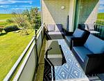 Seewärts Wohnen, Whg. 15, Balkon - Ferienwohnung Seewärts Wohnen, Whg. 1.5 - Top-Hundeurlaub